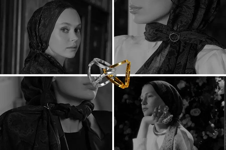 Şal & Eşarp Yüzükleri | ED Scarf