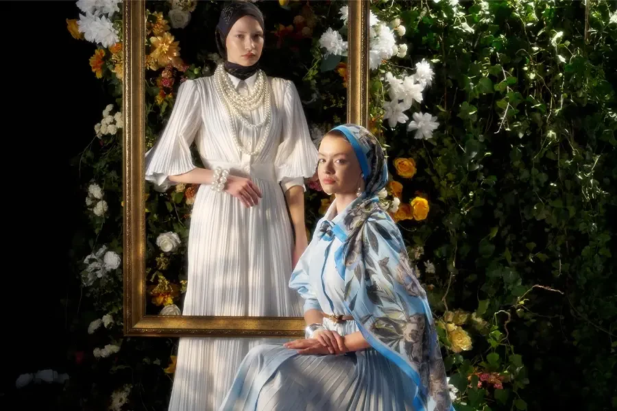 En Şık Desenli Şal Kombinleri