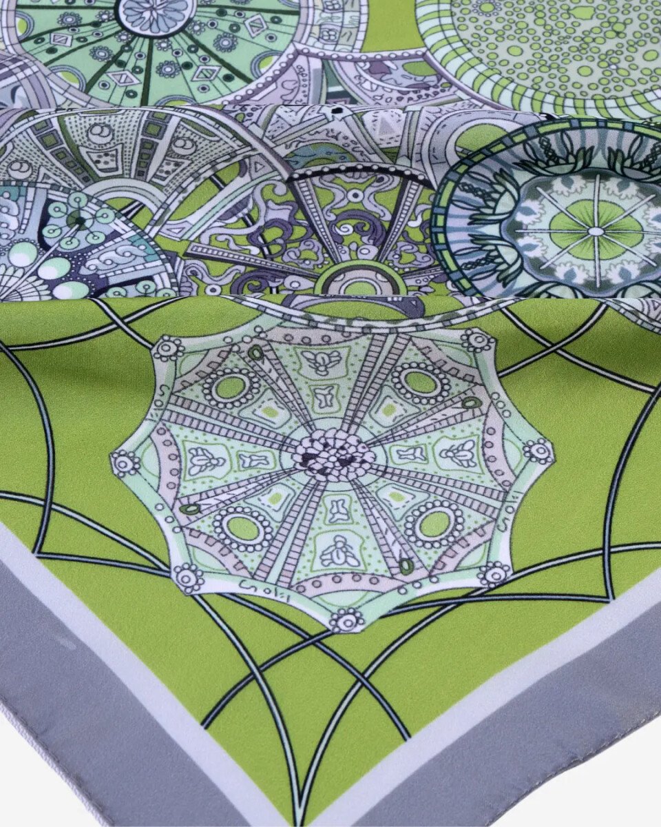 Analog Fular - Yeşil - 2