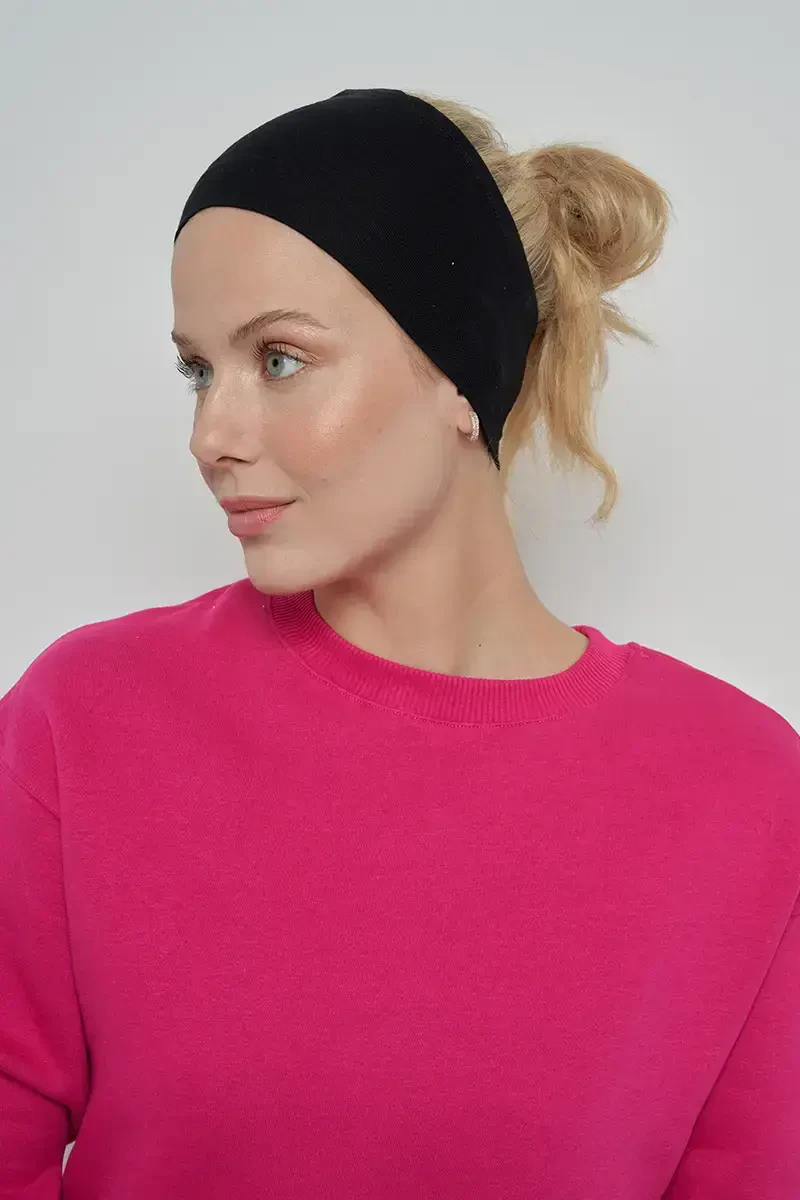 Bandana - Siyah - ED SCARF