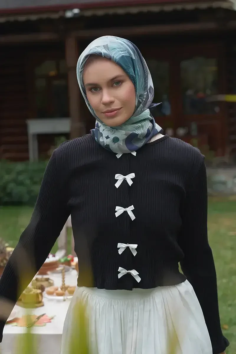 Calla Modal Eşarp - Lacivert - ED Scarf