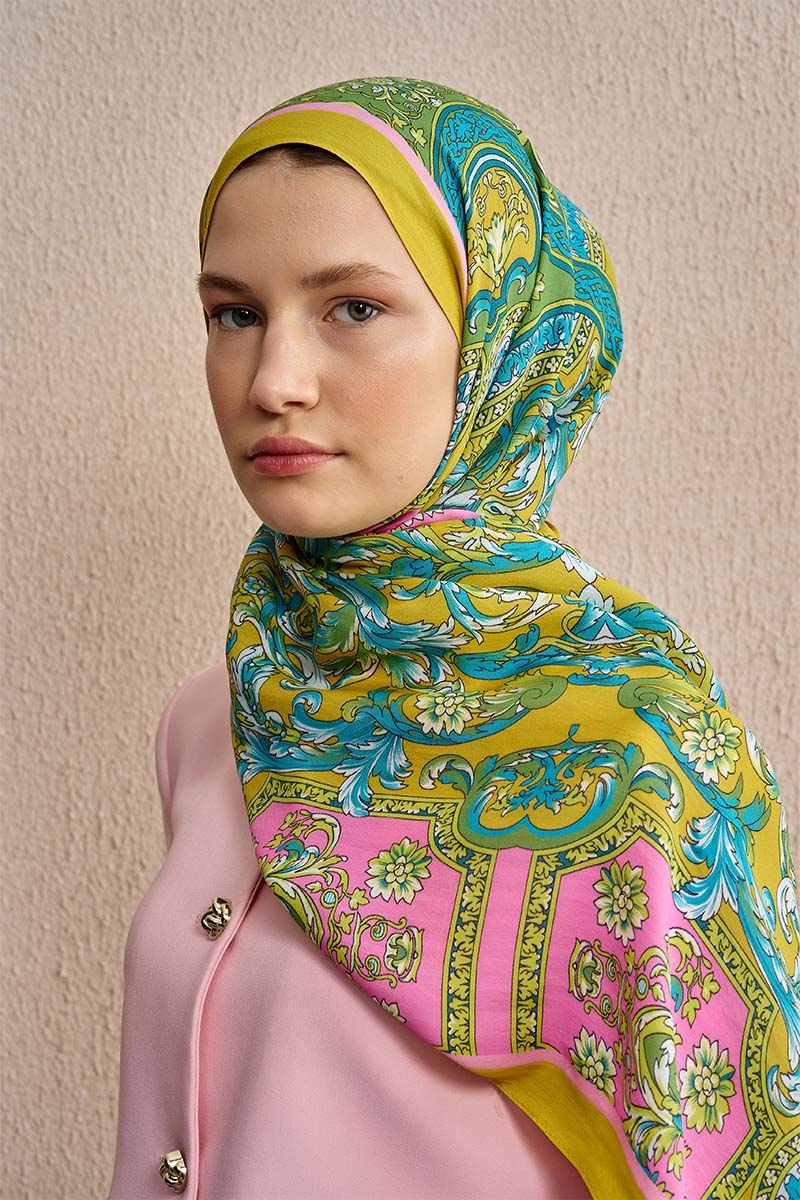 Celebrity Celestial Şal - Sarı - 3