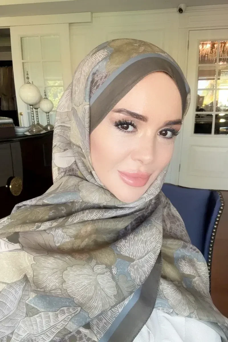 Celebrity Fiorenza Şal - Haki - 2