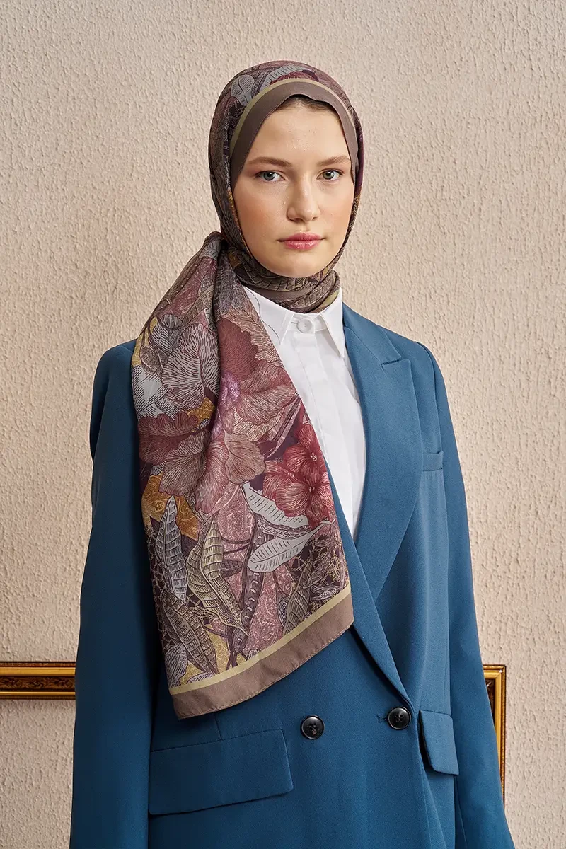 Celebrity Fiorenza Şal - Vizon - 4