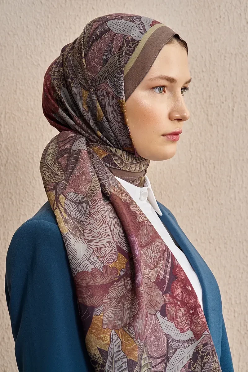 Celebrity Fiorenza Şal - Vizon - 3