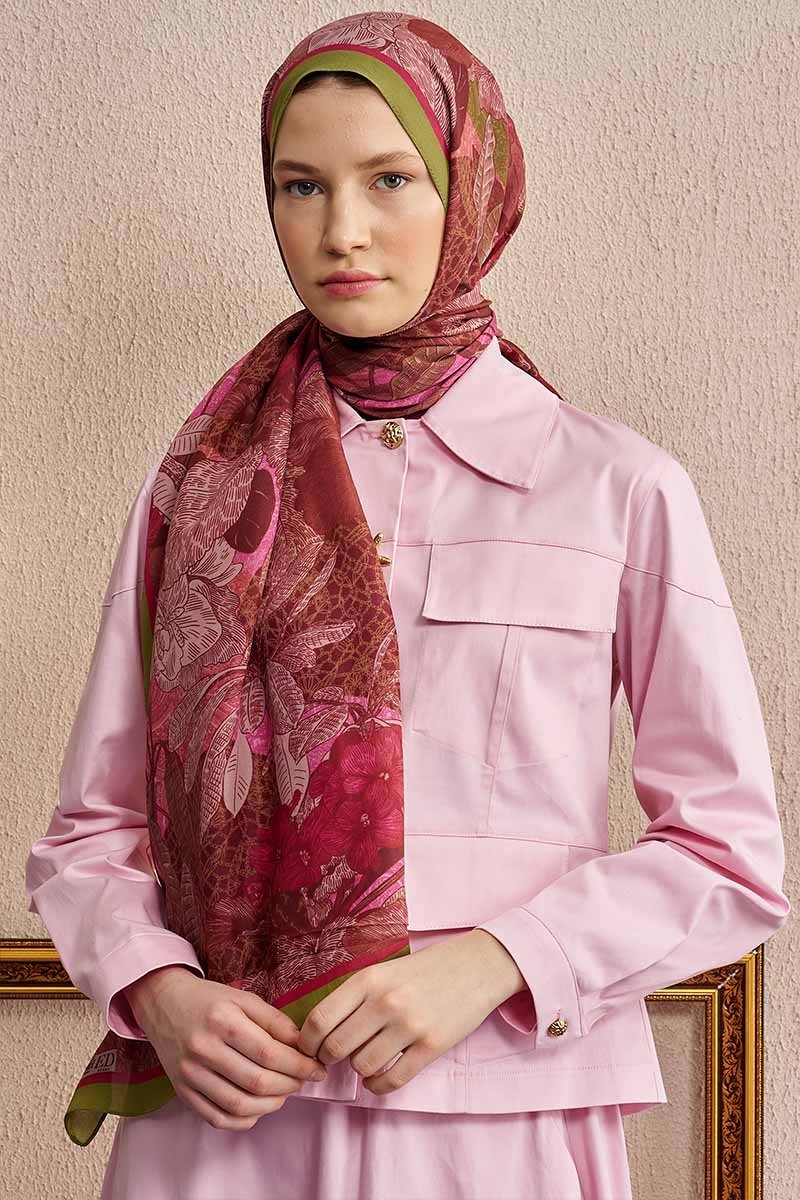 Celebrity Fiorenza Şal - Yağ Yeşili - 2