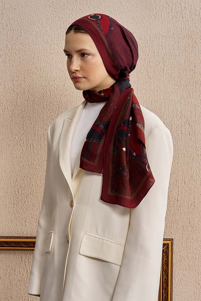 Celebrity Pietra Şal - Kiremit CELEBRITY COLLECTION ED SCARF