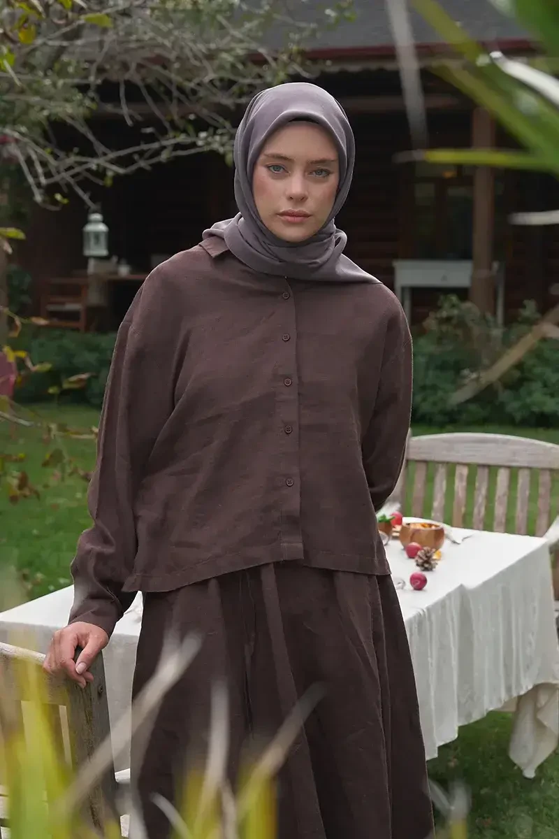 Classic Collection Modal Eşarp - Antrasit - 4