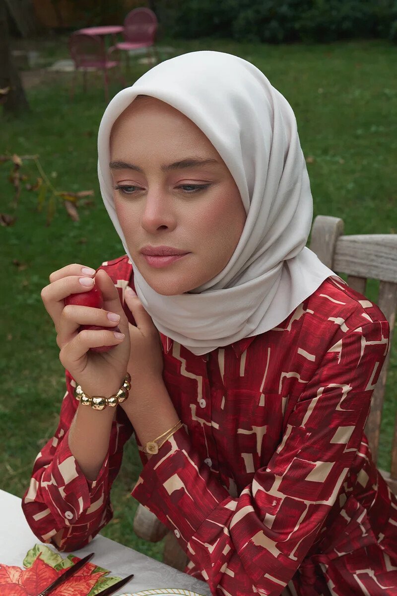 Classic Collection Modal Eşarp - Bej - ED Scarf