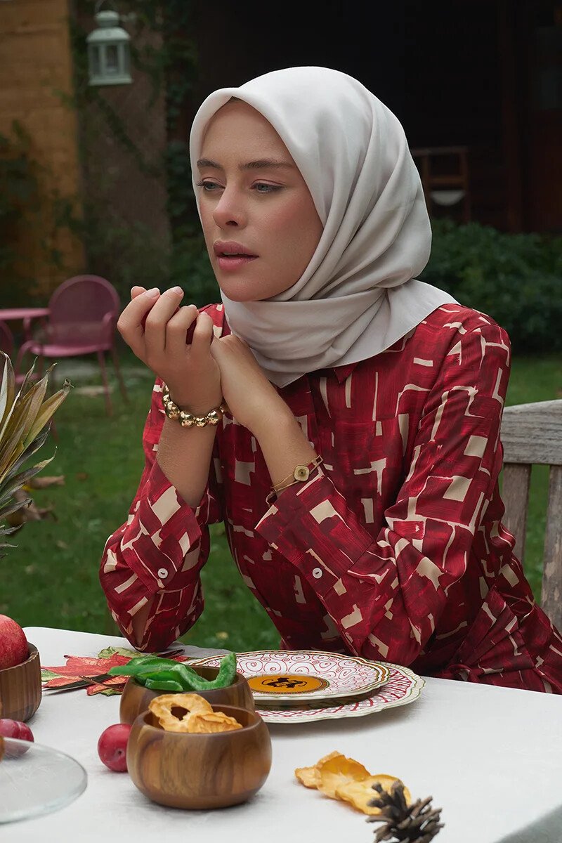 Classic Collection Modal Eşarp - Bej - ED Scarf