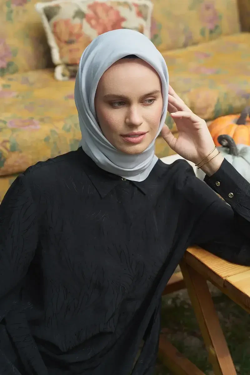 Classic Collection Modal Eşarp - Gri - ED Scarf