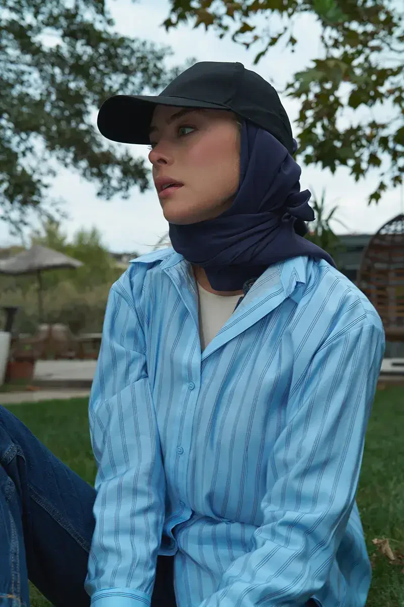 Classic Collection Modal Eşarp - Lacivert - ED Scarf