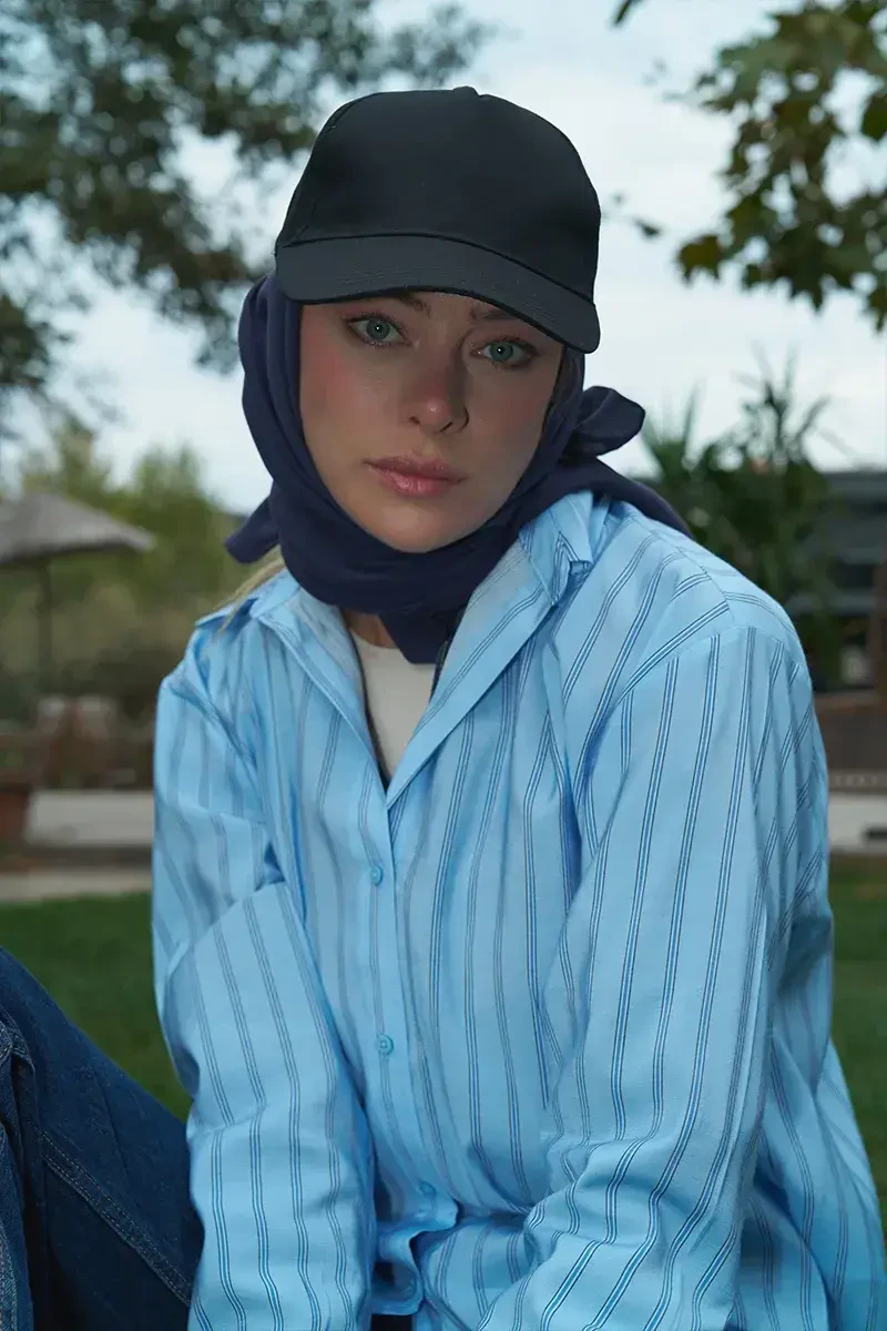 Classic Collection Modal Eşarp - Lacivert - ED Scarf