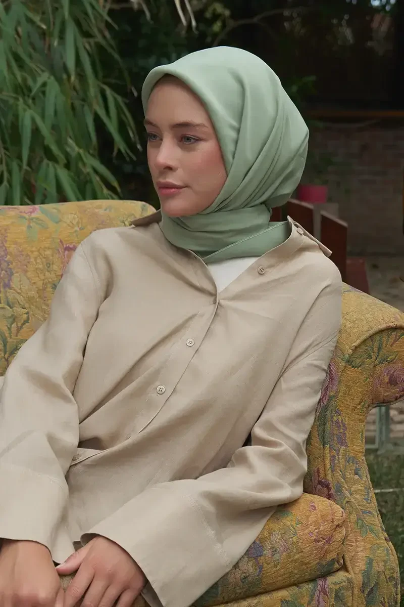 Classic Collection Modal Eşarp - Yeşil - ED Scarf