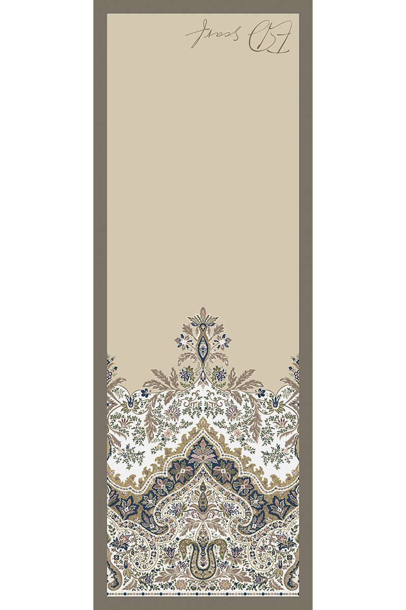 Curated Ethnic Şal - Vizon - 3