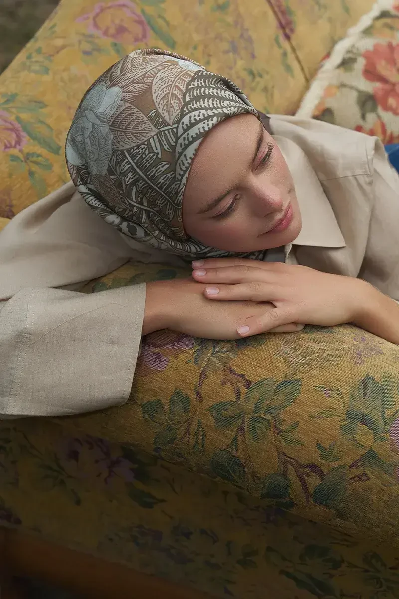 Elysium Modal Eşarp - Kahve - ED Scarf