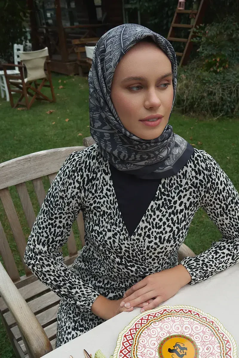 Elysium Modal Eşarp - Siyah - ED Scarf