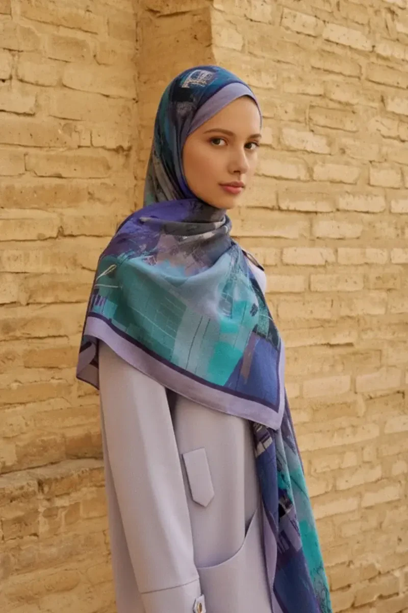 Fearless Pamuk Modal Şal - Lilac - ED SCARF