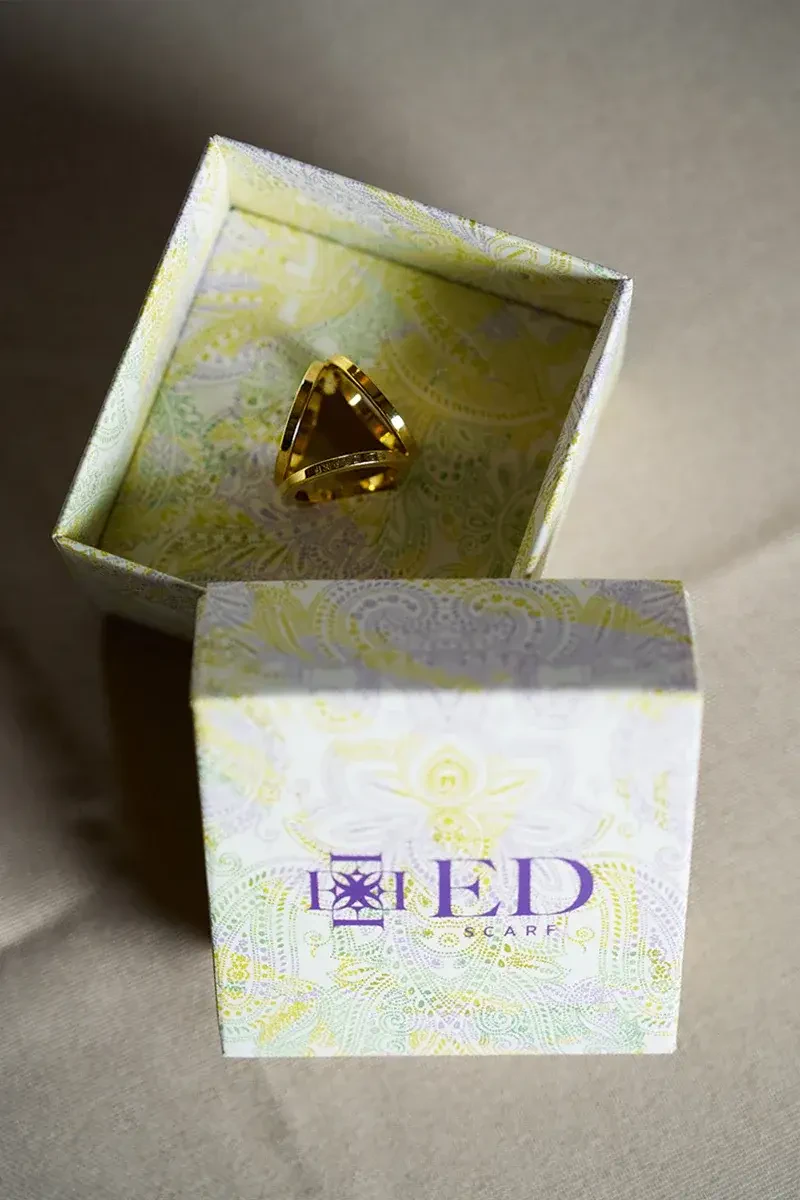 Floş Viskon Şal Hediye Seti 1 - ED SCARF