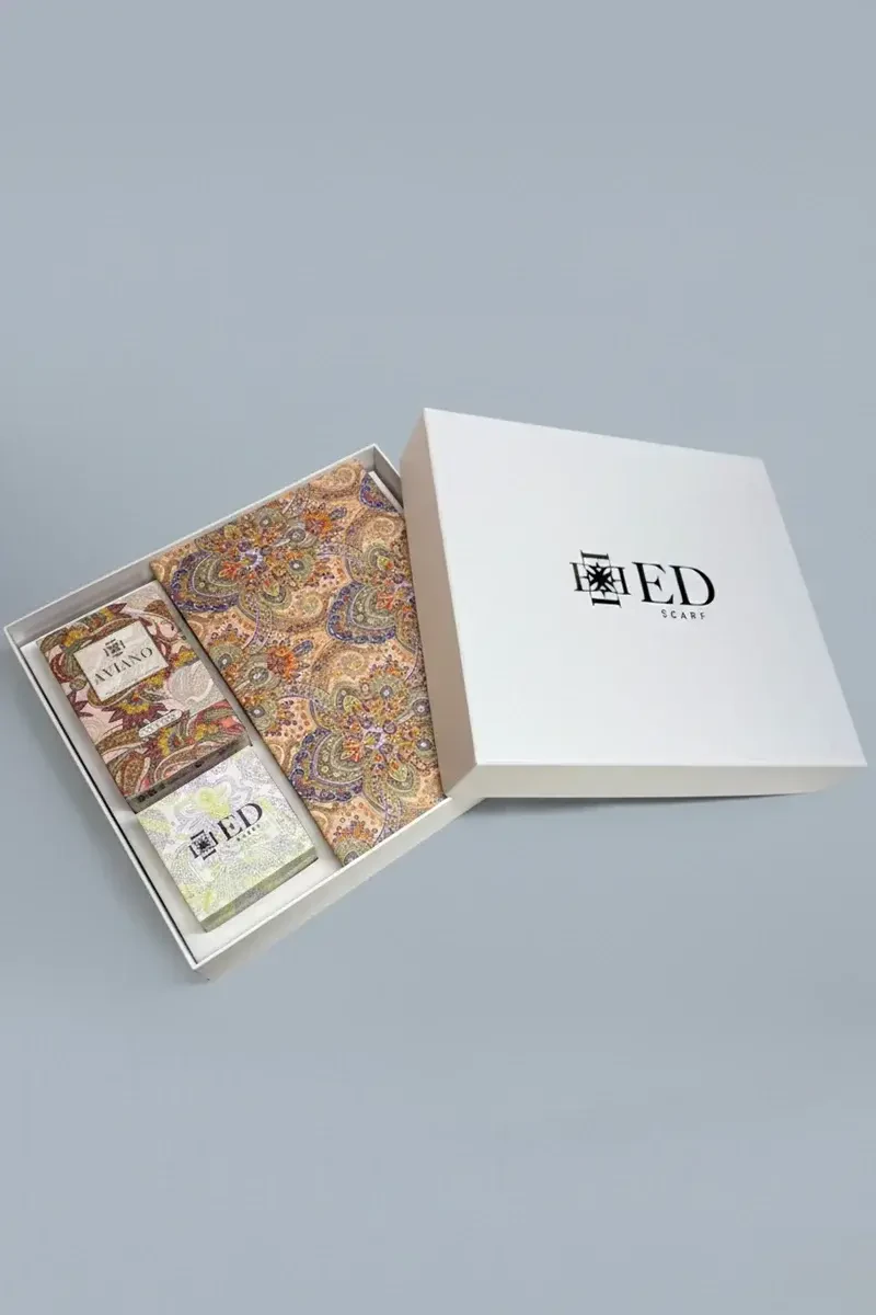 Floş Viskon Şal Hediye Seti 1 - 1