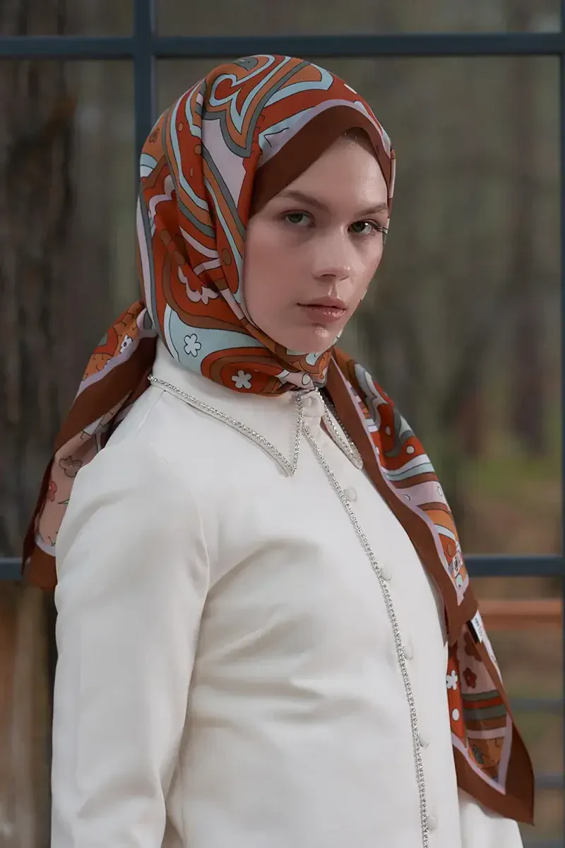 Heritage Nefha Şal - Taba - ED Scarf