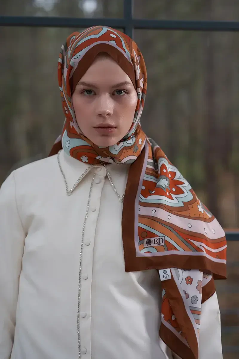 Heritage Nefha Şal - Taba - ED Scarf