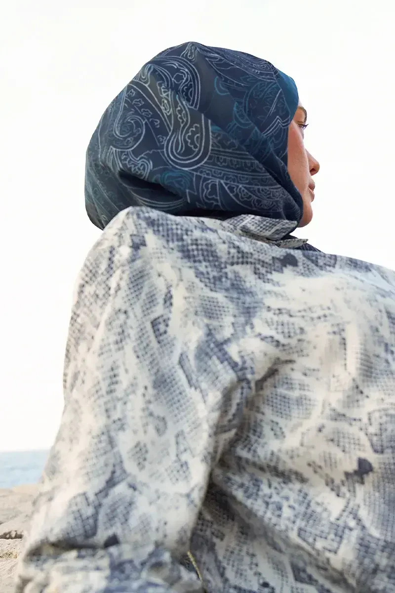 Iconic Collection Ahenk - Lacivert - ED Scarf