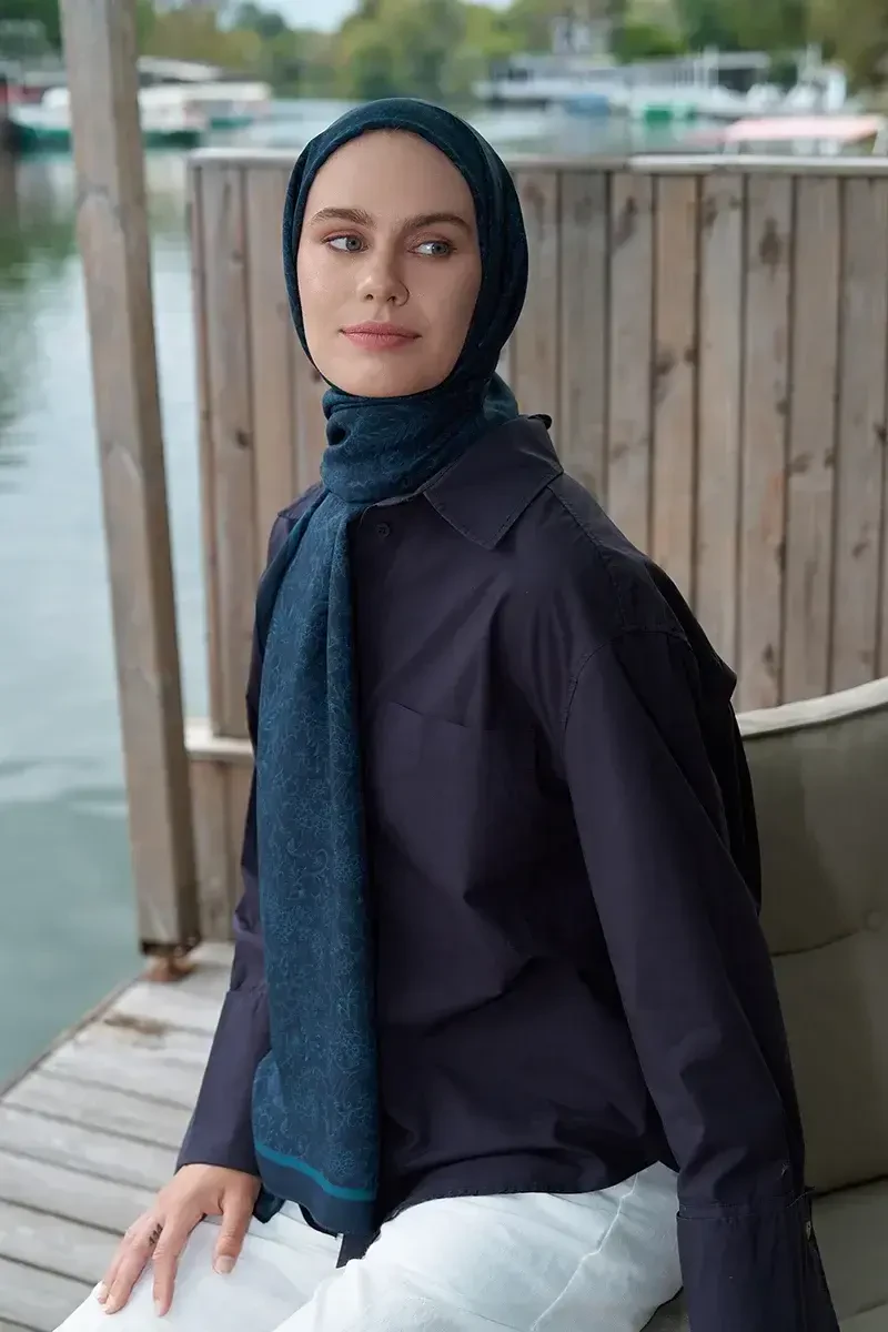 Iconic Collection Farida - Lacivert - 1