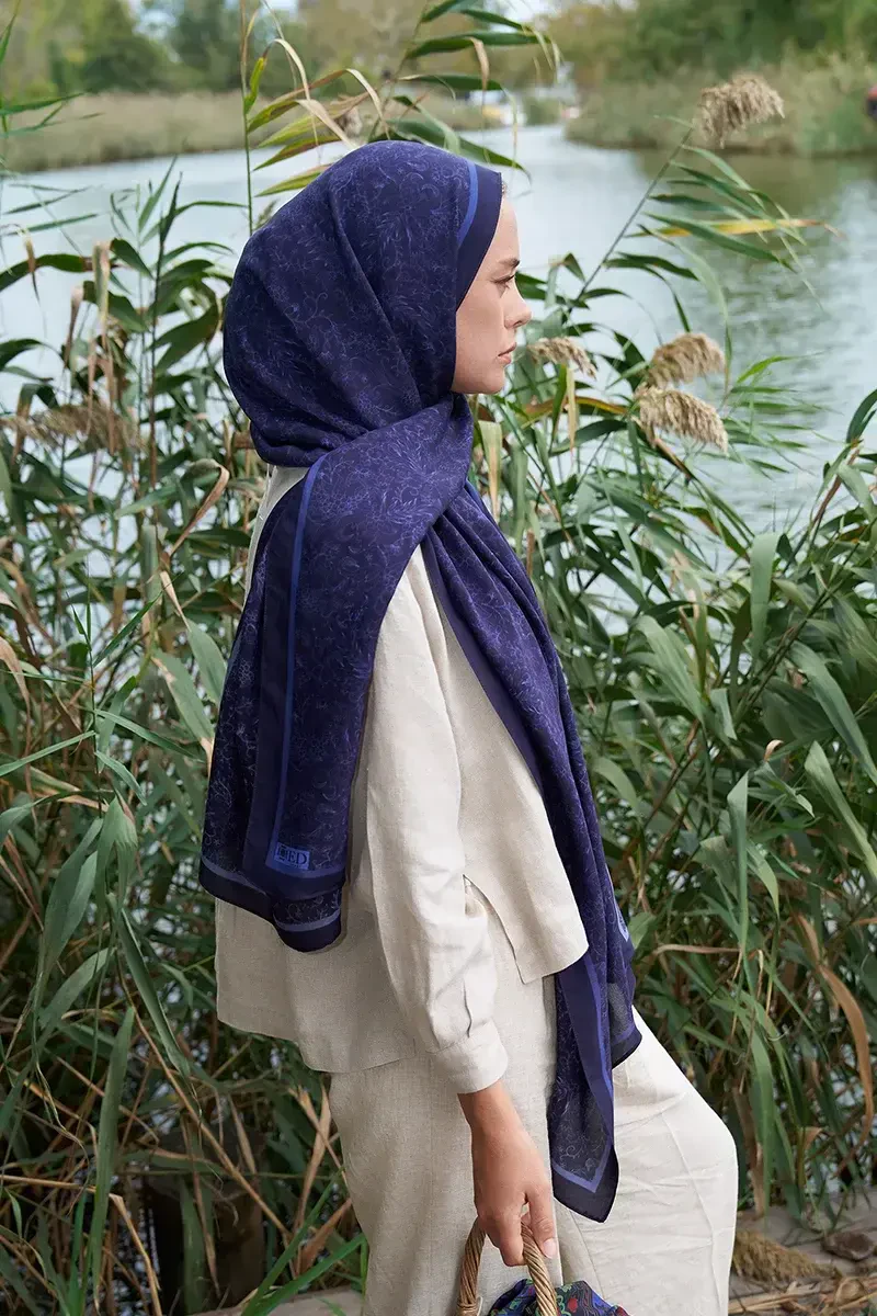 Iconic Collection Farida - Mor - ED Scarf