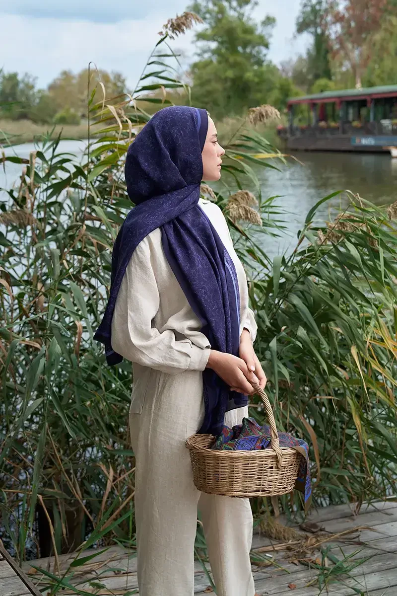 Iconic Collection Farida - Mor - ED Scarf