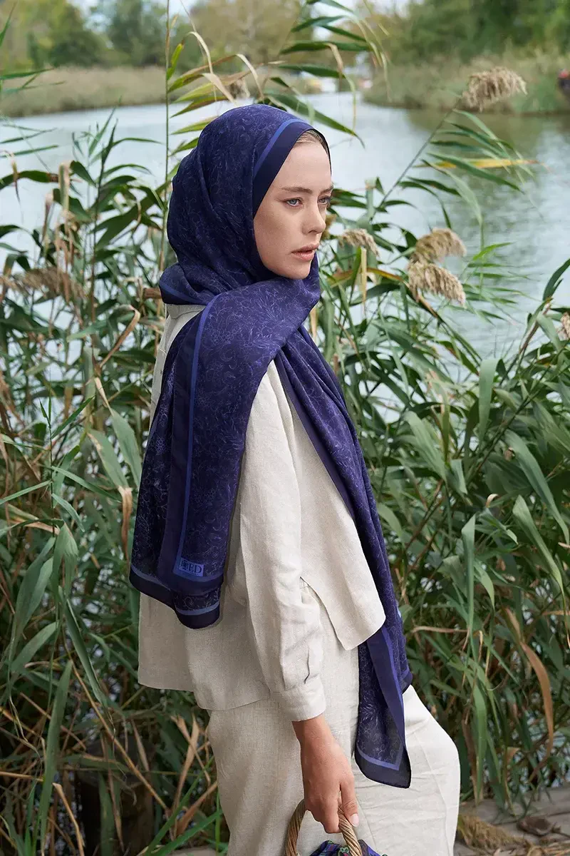 Iconic Collection Farida - Mor - ED Scarf