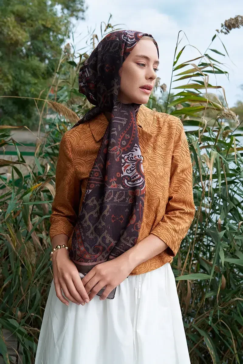 Iconic Collection Hasna - Kahve - 1