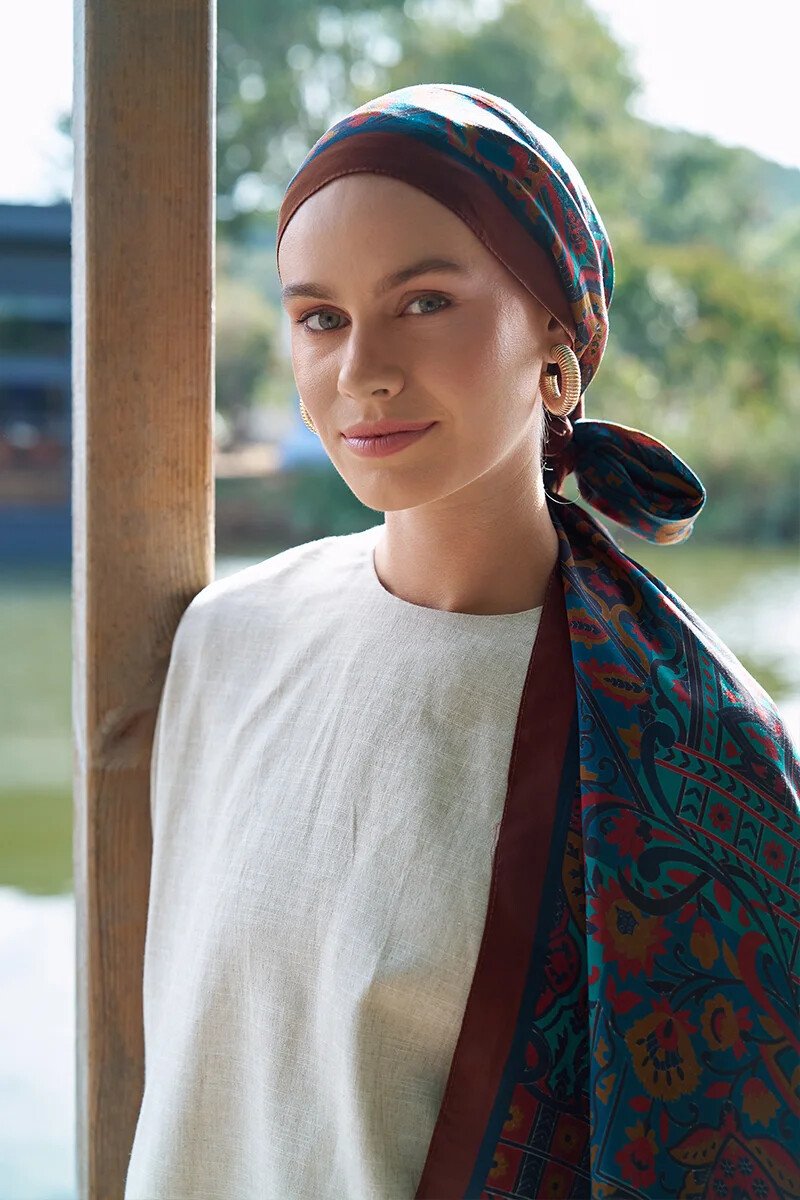 Iconic Collection Hasna - Kiremit - ED Scarf