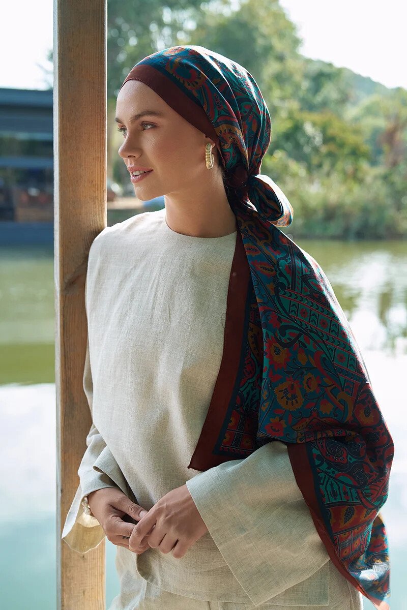 Iconic Collection Hasna - Kiremit - ED Scarf