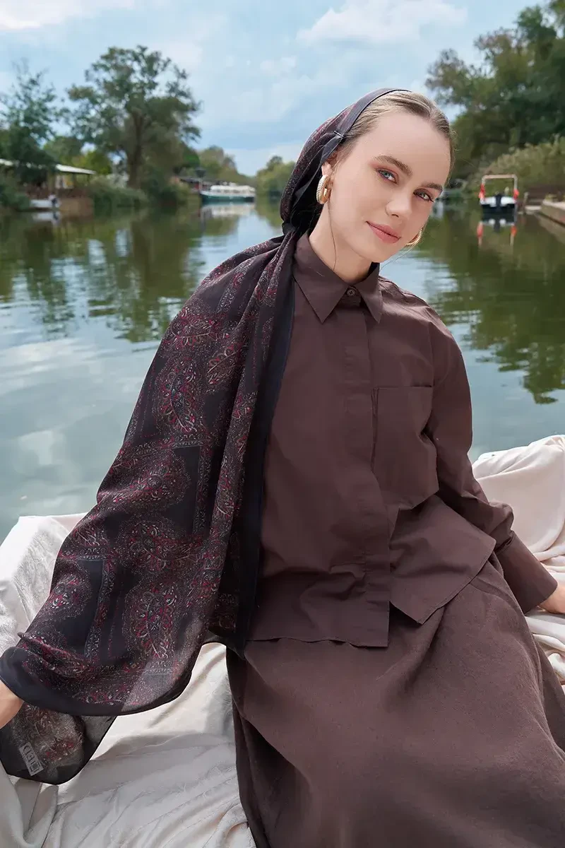 Iconic Collection Lema - Acı Kahve - ED Scarf