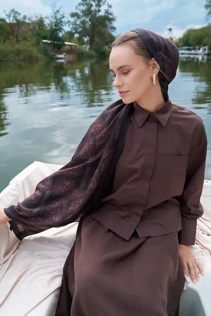 Iconic Collection Lema - Acı Kahve - ED Scarf