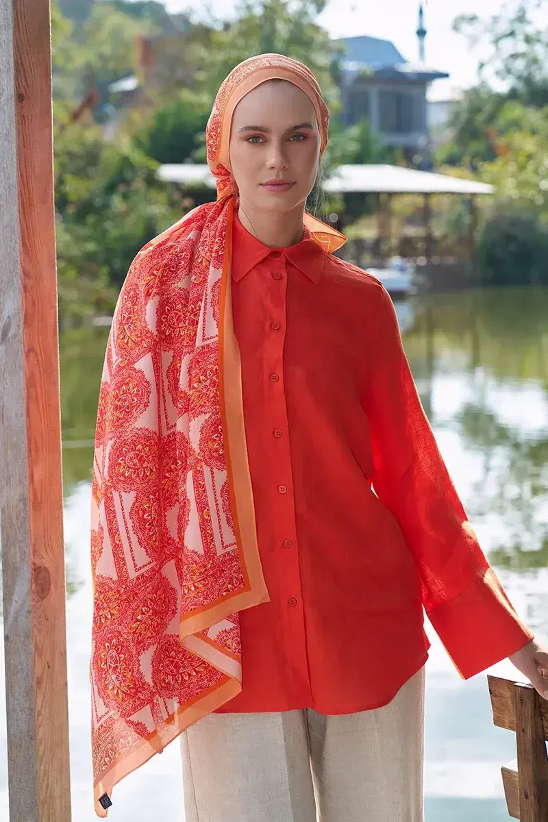 Iconic Collection Lema - Turuncu - ED Scarf