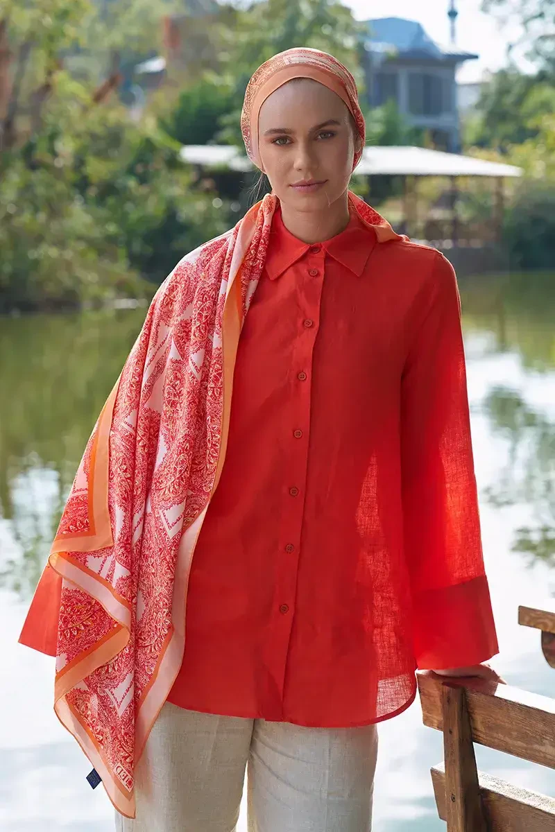 Iconic Collection Lema - Turuncu - ED Scarf