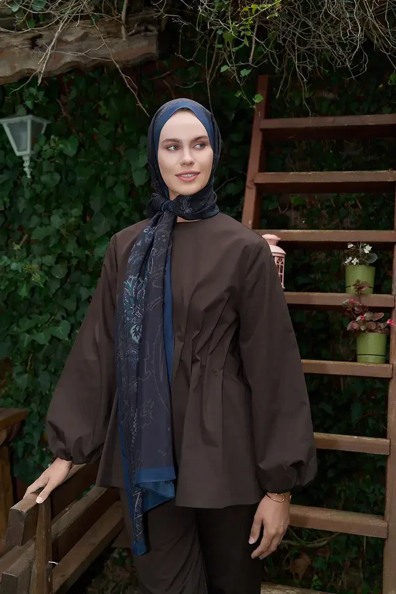 Iconic Collection Meyal - Acı Kahve - ED Scarf