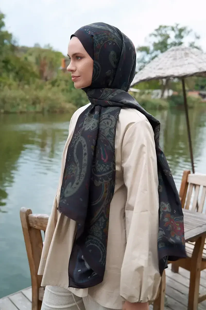 Iconic Collection Vera - Acı Kahve - ED Scarf