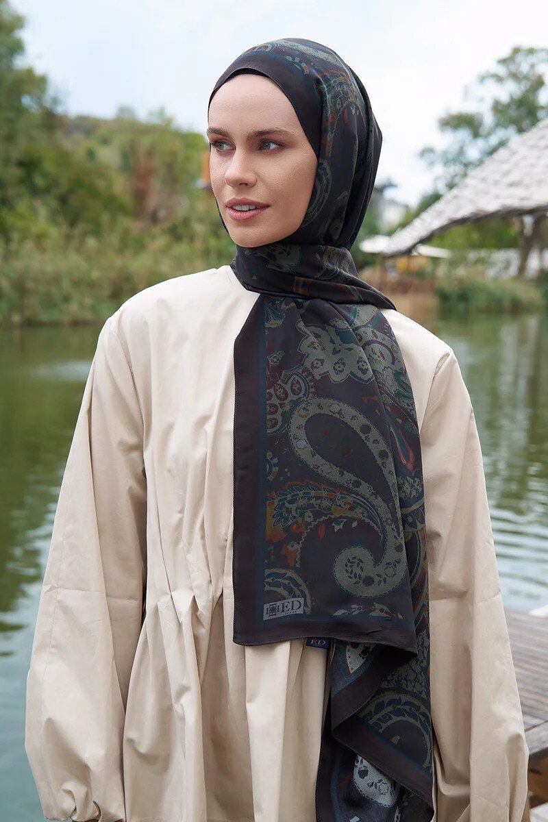 Iconic Collection Vera - Acı Kahve - ED Scarf