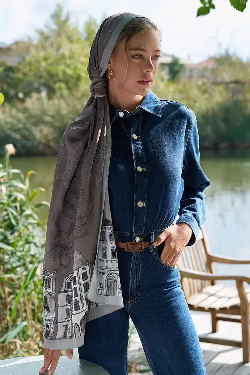 Iconic Collection Yade - Vizon - ED Scarf