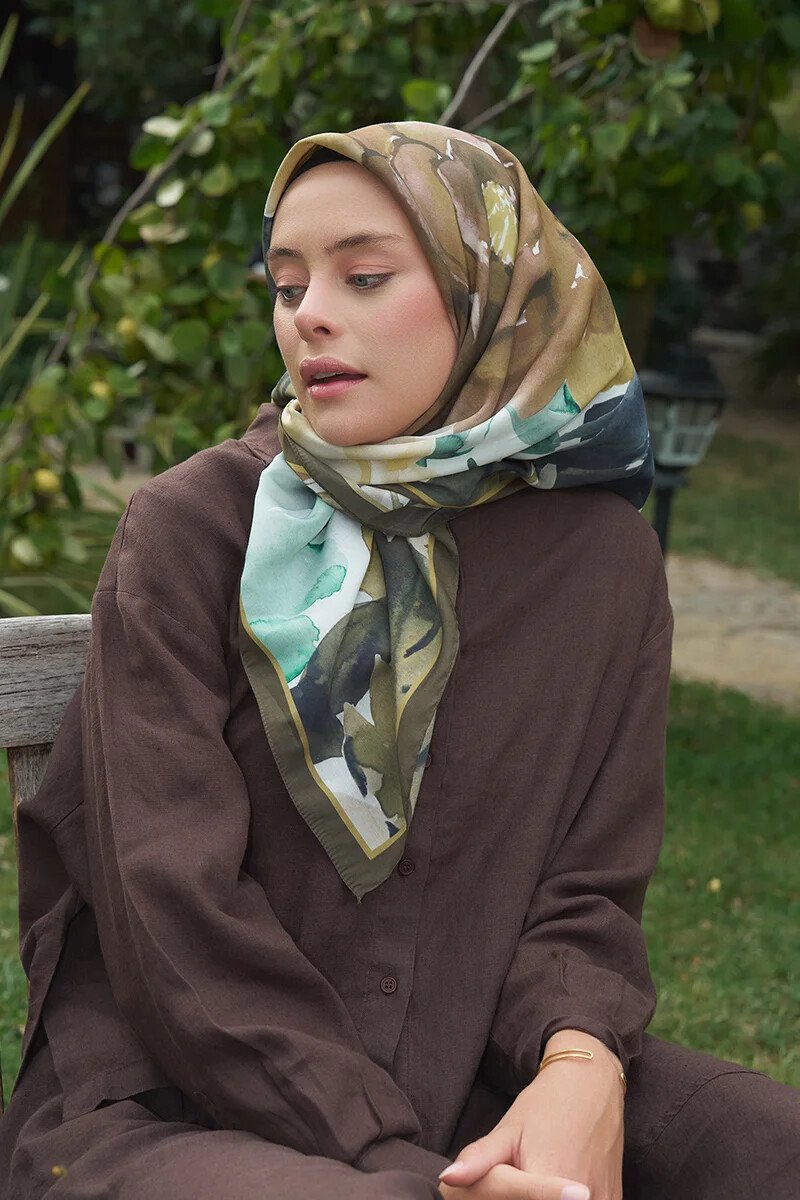 Rosa Modal Eşarp - Nefti - ED Scarf