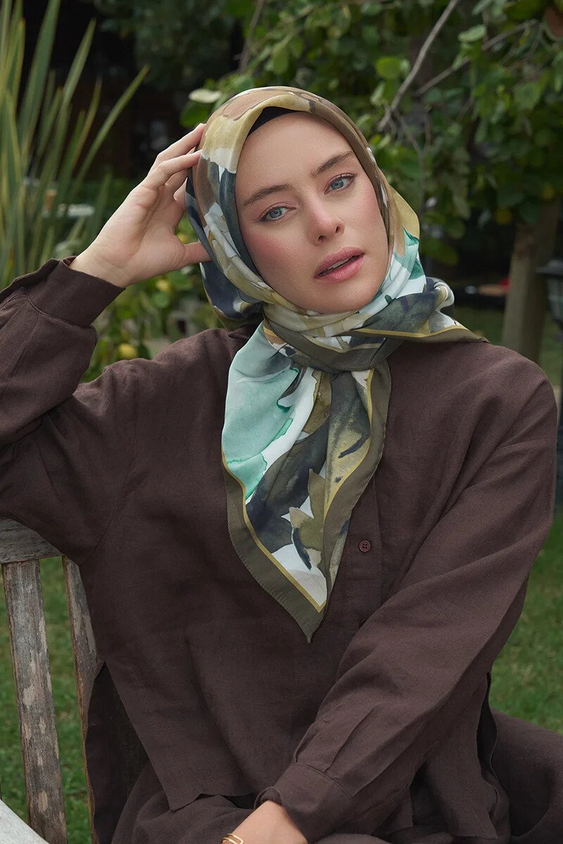 Rosa Modal Eşarp - Nefti - ED Scarf