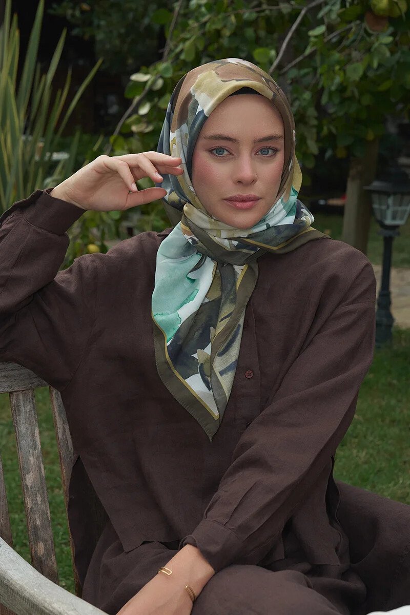 Rosa Modal Eşarp - Nefti - ED Scarf