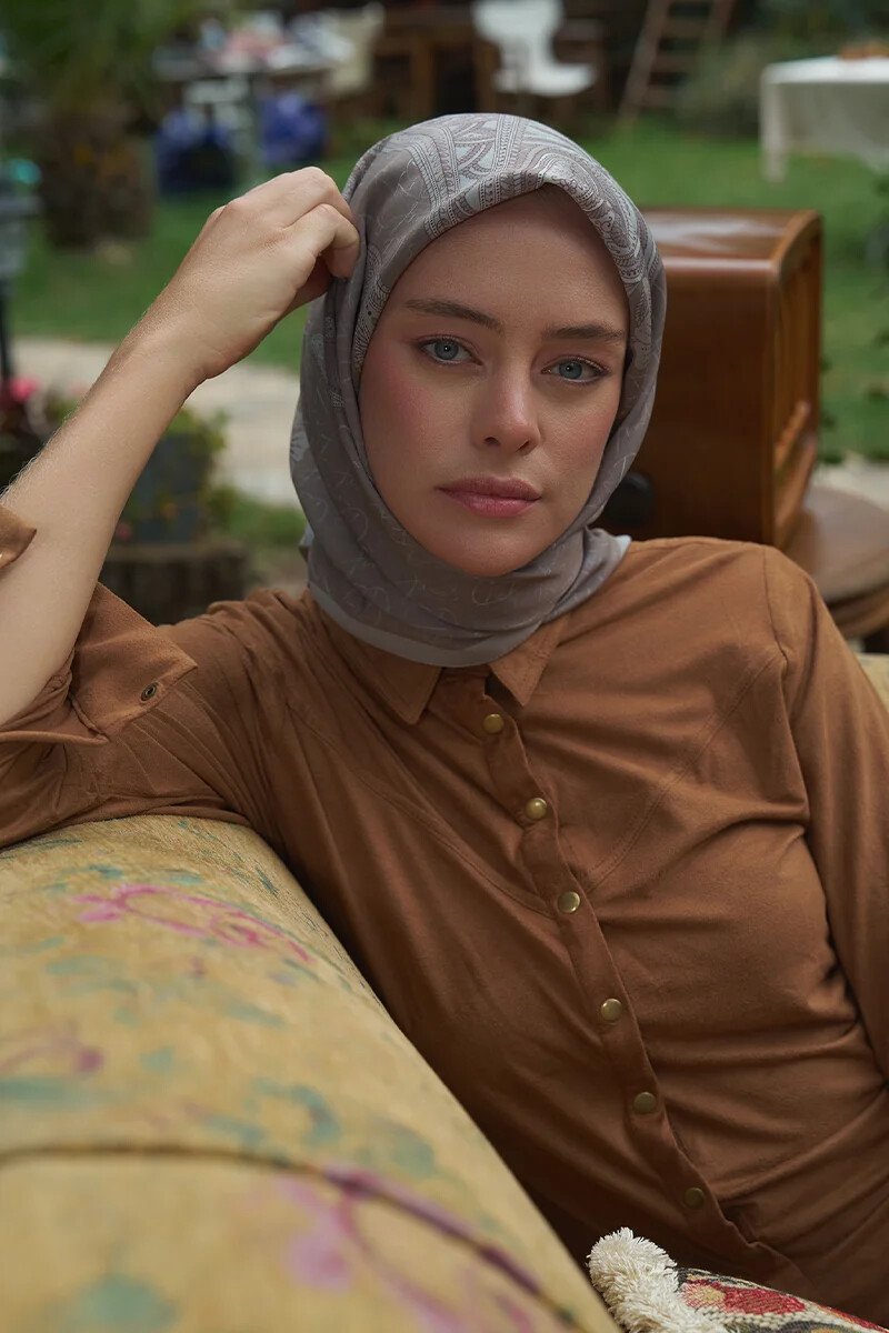 Seal Modal Eşarp - Vizon - ED Scarf