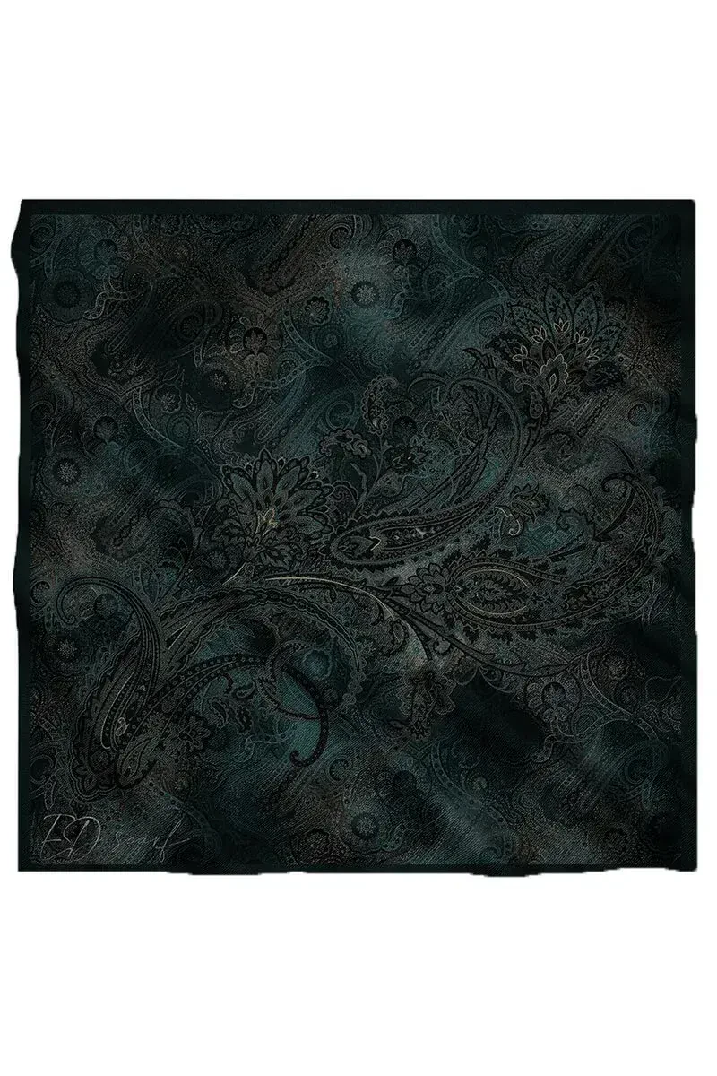Vision Art Collection Eclipse Eşarp - Petrol - 5