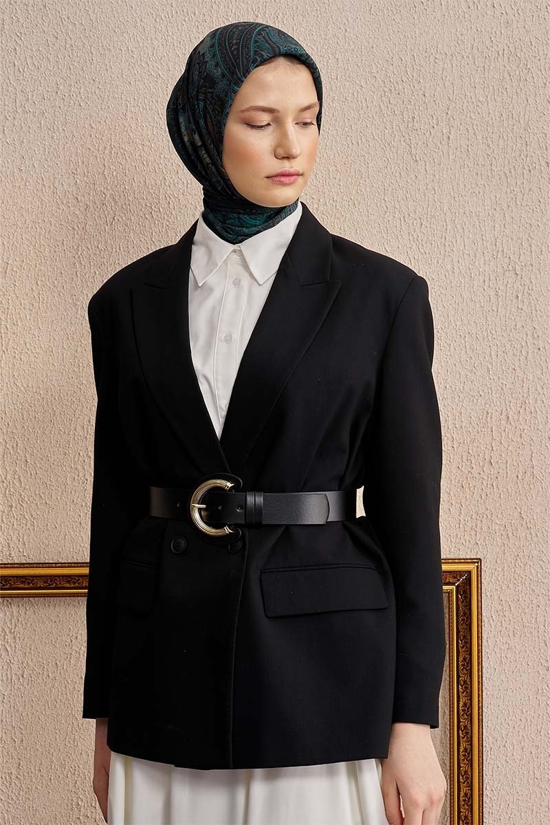 Vision Art Collection Eclipse Eşarp - Petrol - 2
