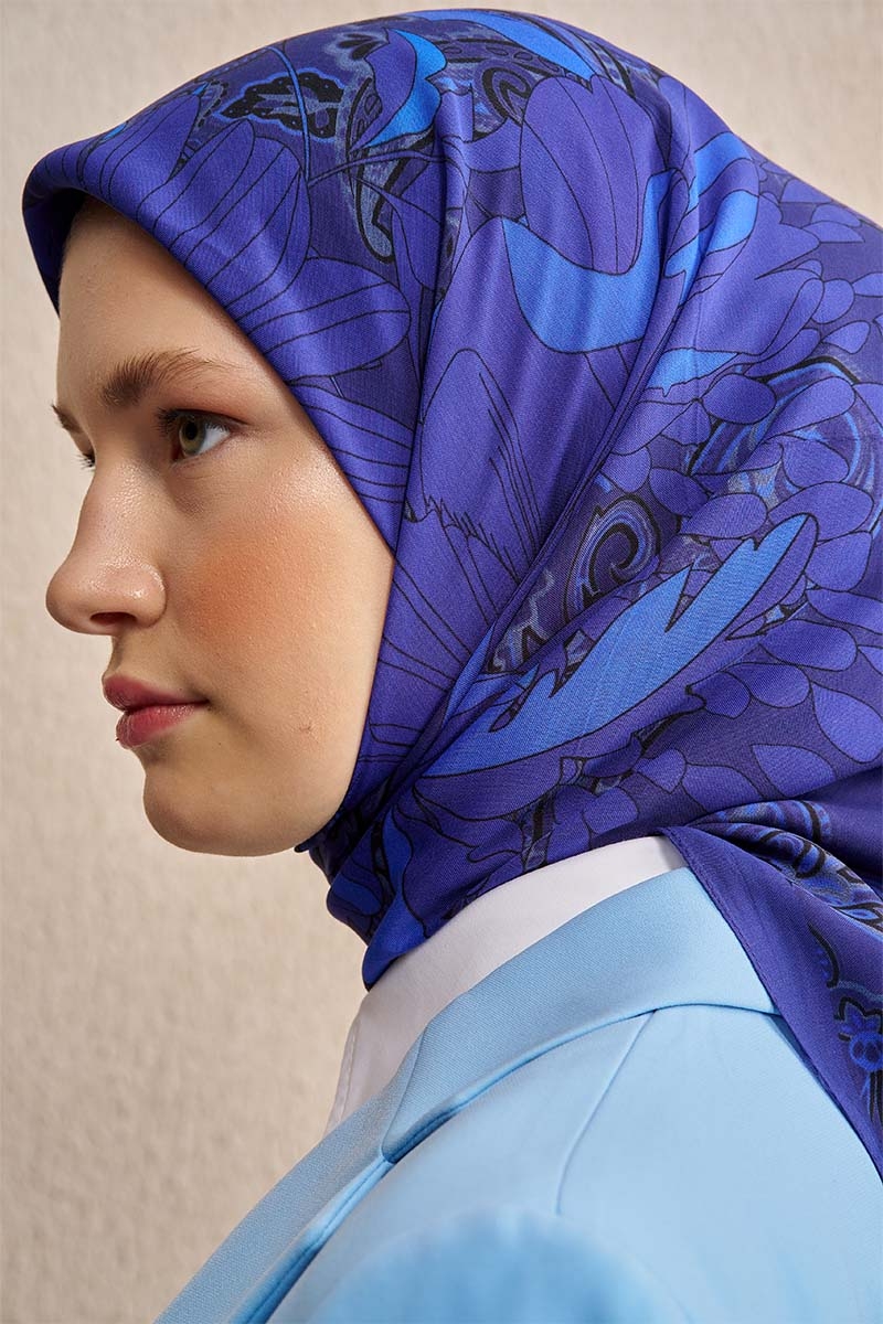 Vision Art Collection Flare Eşarp - Mor - 2