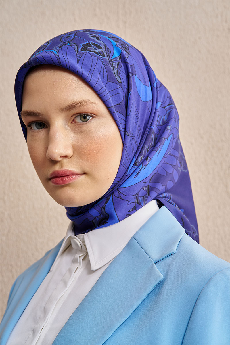 Vision Art Collection Flare Eşarp - Mor - 1